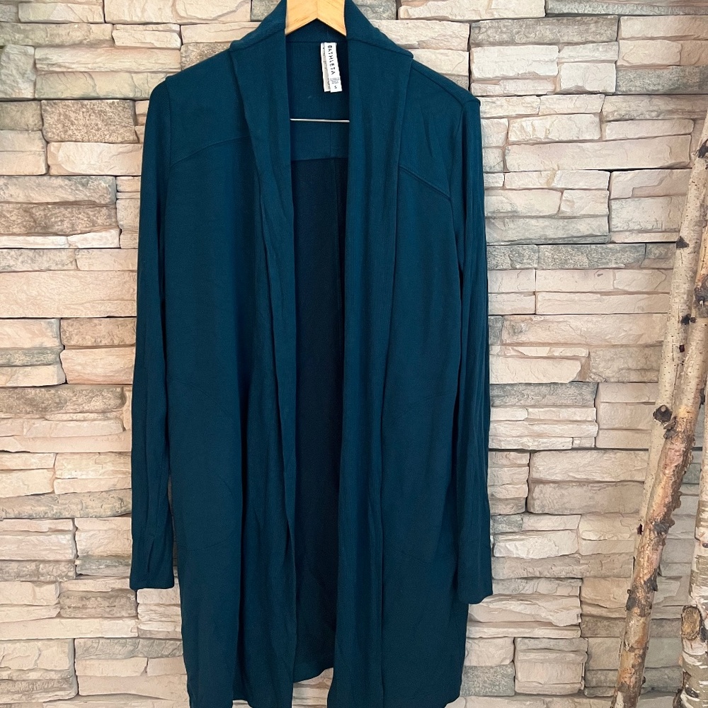 Like New Athleta Pranayama Long Wrap Cardigan Small
